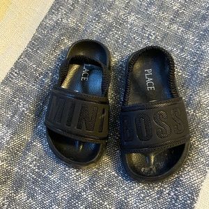 Toddler slides “mini boss”